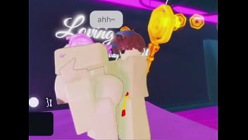 Puta de cabello morado follada