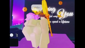 Puta de cabello morado follada