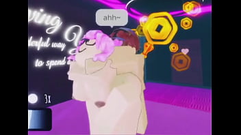 Puta de cabello morado follada