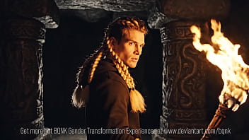 Valhalla’s mtf tg tf viking tf gender change and lactation