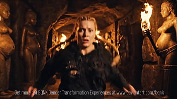 Valhalla’s mtf tg tf viking tf gender change and lactation