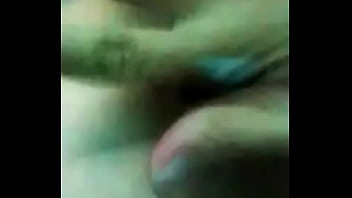 Asian girl play with tube