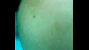 Asian girl play with tube