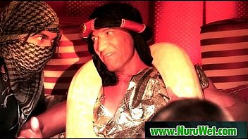 Japanese Nuru Massage And Sexual Tension On Air Matress 04 thumbnail