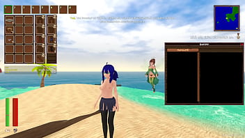 Gameplay tropical monster girls #1 charaktererstellung und strandung