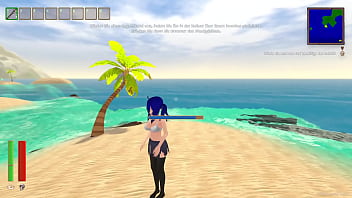 Gameplay tropical monster girls #1 charaktererstellung und strandung