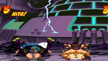 Le destruye el coño a angel