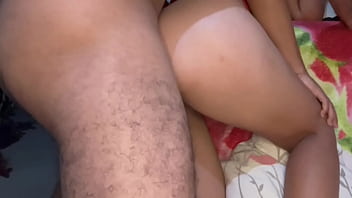 Hot young girl giving it to the young guy with a thick and hard dick he came very tasty in her ass Hot young girl giving it to the young guy with a thick and hard dick he came very tasty in her ass