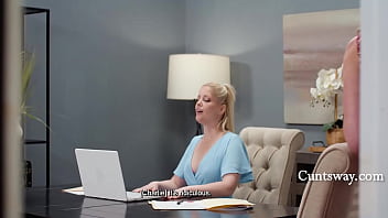 Eating dessert between step mom's legs under the table charlotte stokely khloe kingsley