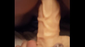 Dildo in her pussy