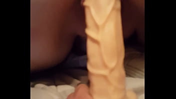 Dildo in her pussy