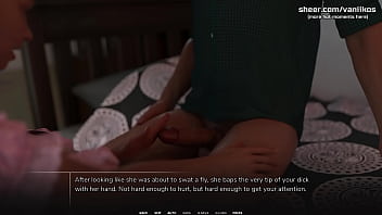 Busty lesbian teen with a big ass tries her first cock hot first blowjob and cum swallowing taboo university steam game 3d animated hentai game