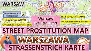 Street Map Of Warsaw Poland With Indication Where To Find Streetworkers Freelancers And Brothels Also We Show You The Bar Nightlife And Red Light District In The City thumbnail