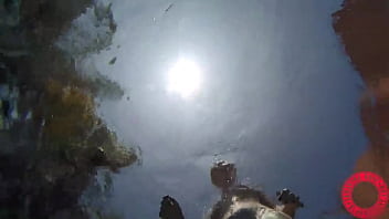 Samantha rone's underwater close up scenes of finger fucking