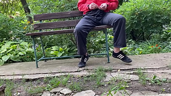 Son in law rubs mother in law's pussy while mother in law makes him cum