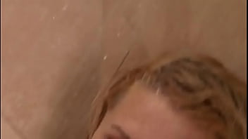 Nikki has sweaty sex in the shower