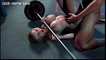 Huge boobs growing tits 3d