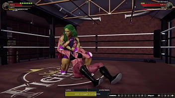 Lucifera vs jennifer nf3d female mma combat femdom