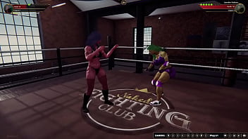 Lucifera vs jennifer nf3d female mma combat femdom