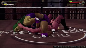 Lucifera vs jennifer nf3d female mma combat femdom