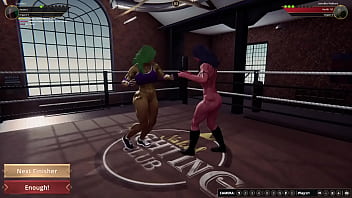 Lucifera vs jennifer nf3d female mma combat femdom