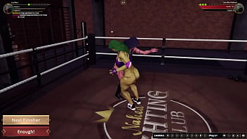 Lucifera vs jennifer nf3d female mma combat femdom