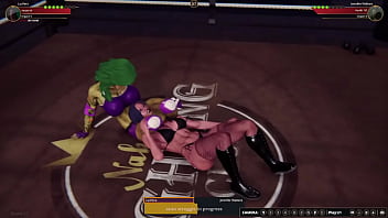 Lucifera vs jennifer nf3d female mma combat femdom