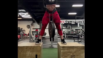 When the music says flex matter what you doin have an awesome saturday at the gym