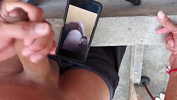 Cheeky friend taking off her clothes – turns me on until i cum hard