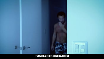 Big tits cougar gets dicked by her boy next to their old man Big tits cougar gets dicked by her boy next to their old man