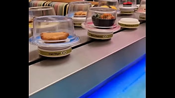 I'm at a conveyor belt sushi place who wants to buy me some sushi