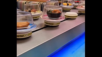 I'm at a conveyor belt sushi place who wants to buy me some sushi