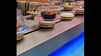 I'm at a conveyor belt sushi place who wants to buy me some sushi