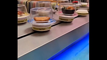 I'm at a conveyor belt sushi place who wants to buy me some sushi