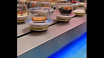 I'm at a conveyor belt sushi place who wants to buy me some sushi