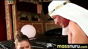 Slippery nuru massage for lucky dude 18