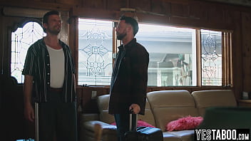 Big boobs curvy asian milf ember snow spreads big ass for some double penetration