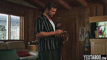 Big Boobs Curvy Asian Milf Ember Snow Spreads Big Ass For Some Double Penetration thumbnail