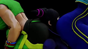 Street fighter chunli laura ass sandwich juri Street fighter chunli laura ass sandwich juri
