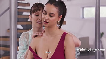 Busty Cutie Gets Backpain Relief Through A Sensual Nuru Massage From The Hottest Milf Lexi Luna thumbnail
