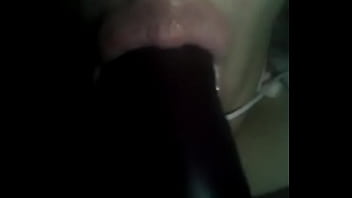 Chupando mi vibrador