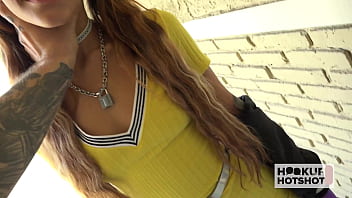 Hookup app stud fucks kitty carerra’s pussy and cums on her face