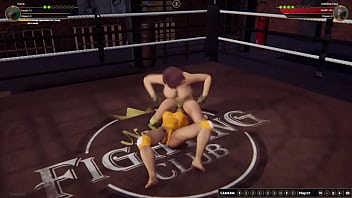 Horie vs adeline nf3d female mma combat ring