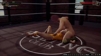 Horie vs adeline nf3d female mma combat ring