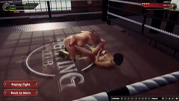 Horie vs adeline nf3d female mma combat ring