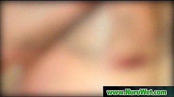 Nuru massage asian banged after blowjob in the bath 12