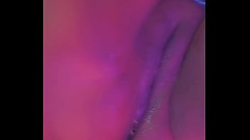 Fat ebony pussy filled with soda can