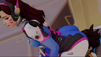 Overwatch grinds ass on tracer's face p2