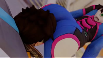 Overwatch grinds ass on tracer's face p2