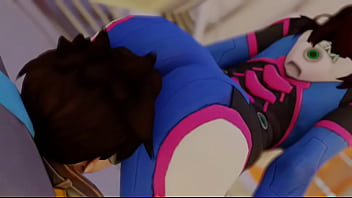 Overwatch grinds ass on tracer's face p2